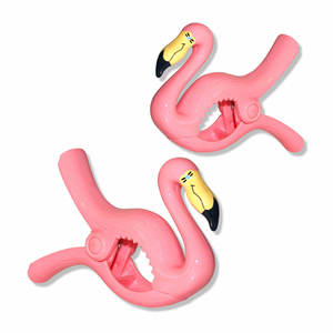 Clips <span class=keywords><strong>de</strong></span> serviette <span class=keywords><strong>de</strong></span> <span class=keywords><strong>plage</strong></span> en gros, personnalisés, en forme d'animal, <span class=keywords><strong>pour</strong></span> chaise longue Boca Big Beach Chair - Product Image 3