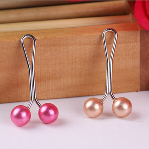 Dernière conception prix d'usine de gros perle U broche Clip <span class=keywords><strong>pour</strong></span> musulman <span class=keywords><strong>Hijab</strong></span> écharpe - Product Image 1