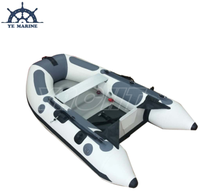 11ft A330 certifié CE PVC/Hypalon/Orca plancher en aluminium bateau gonflable pour la pêche