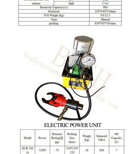 Cortador de Cables Eléctrico Motorizado para Rescate y <span class=keywords><strong>Bomberos</strong></span> CC-50B, Mejor Precio en Venta - Product Image 6