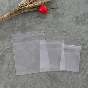 حقائب تشيلو شفافة قابلة لإعادة الاستخدام من البولي سيلوفان المعاد تدويره للبيع المباشر من المصنع <