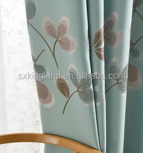 Used hotel drapes jacquard blackout curtain motorized stage curtains