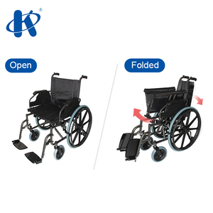 Fauteuil roulant manuel en acier robuste KY951B-56 Kaiyang <span class=keywords><strong>Manufacturers</strong></span> avec repose-pieds réglable médical - Product Image 6