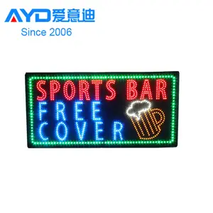 Hot Cake Indoor LED Display LED Flasher Sports Bar Free Cover Shop LED Advertising Screen Factory Supplier