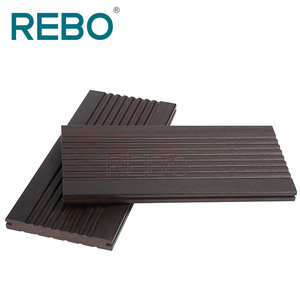 พื้นระเบียงไม้ไผ่สีเข้ม <span class=keywords><strong>REBO</strong></span> รุ่นโมเดิร์น เป็นมิตรกับสิ่งแวดล้อม ทนทาน หนา 18 มม. กันลื่น กันน้ำ กันไฟ เคลือบน้ำมัน รับประกัน 5 ปี ติดตั้งง่าย - Product Image 2