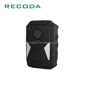 Recoda 1440P full HD 4G vücuda takılan kamera, giyilebilir kamera WIFI ve GPS ile isteğe bağlı
