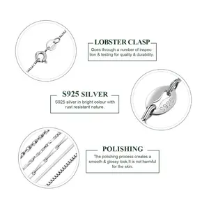 Colar de pingente da moda prata esterlina 925, atacado, corrente com pingente cubano, cruz, cobra, singapura, caixa, joias personalizadas para mulheres, 2022