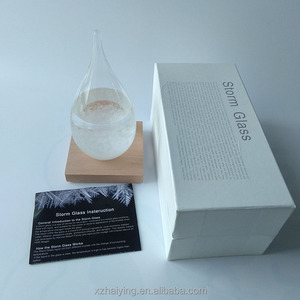 ขวดพยากรณ์อากาศแบบหยดน้ำ ขวดพยากรณ์อากาศ ขวดแสดงสภาพอากาศ งานฝีมือแก้วสร้างสรรค์ - Product Image 6