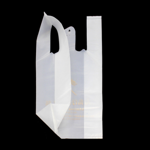 Phân hủy sinh học Poly nhựa t Áo sơ mi thực hiện t Áo sơ mi xử lý mua sắm túi Vest Túi - Product Image 2