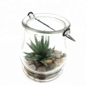 室内装饰植物悬挂几何玻璃容器迷你玻璃容器