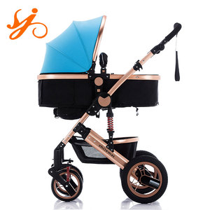 Wholesale Price 4 Wheel <strong>Strollers</strong> for Kids / American Pushchairs / Baby <strong>Stroller</strong> with <strong>Reversible</strong> <strong>Handle</strong> for Sale - Product Image 6