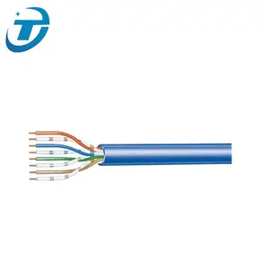 سعر المصنع 305m Cat5 Cat5e Cat6 Cat6e Cat6A Cat7 UTP FTP SFTP كابل شبكة إيثرنت التصحيح كابل شبكة محلية