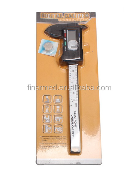 Электронный цифровой Пластиковый штангенциркуль 100 мм 150 мм 300 мм