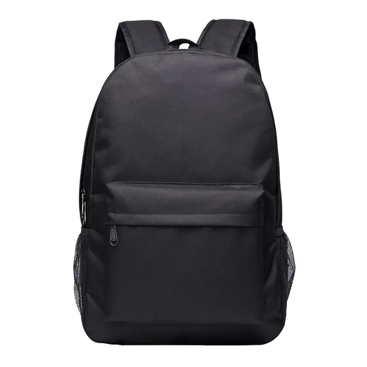 Simple Fashion College Daily Back Pack Nylon Teenage School Bag Backpack With Custom Logo