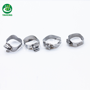 SS diş malzeme 0.022 ortodonti Roth Molar Band Brace Band bukkal tüp - Product Image 5