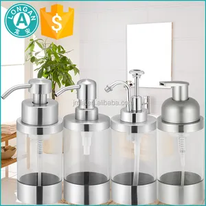 OEM ODM 280ml 8 Unzen Schaum pumpen flasche Kein Verschütten Kunststoff Acrylglas Seifens chaum Pump flaschen spender für Flaschen