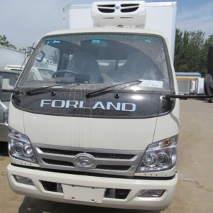 Camión Refrigerado Foton Forland 4*2 con Volante a la Derecha, Material FRP, Capacidad de 3 Toneladas, Camión de Transporte de Pescado Congelado de 4 Toneladas - Product Image 2