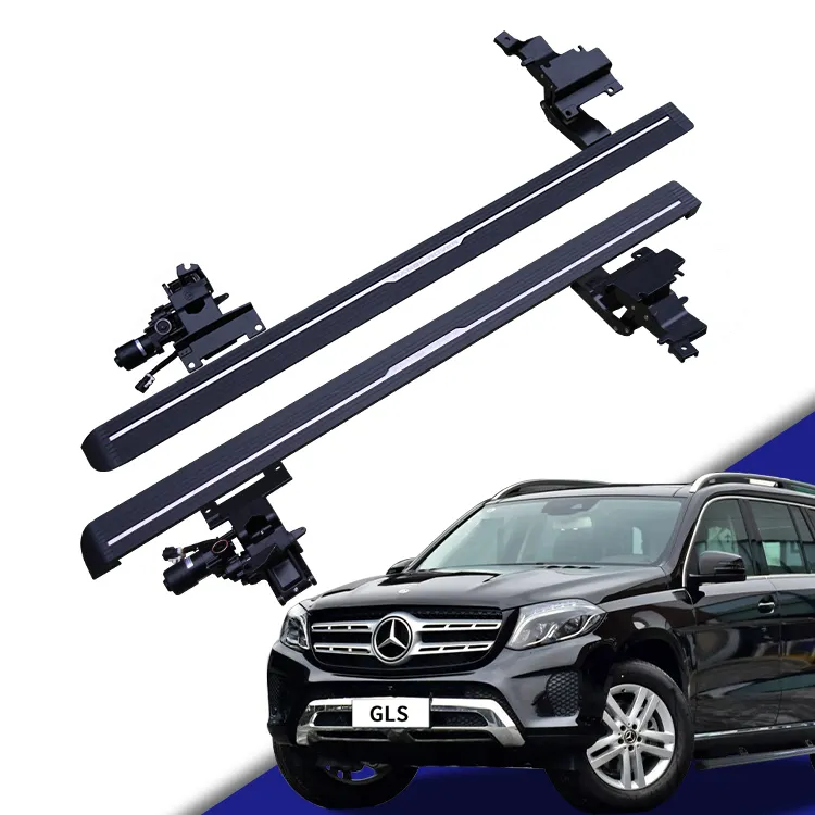 Waterproof Design Car Automatic Retractable Auto Power Running Board Electric Side Step For Benz GLS 2014-2021