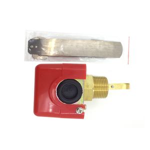 TOPEAST 1" 220VAC 3A Brass Stainless Steel Water/Paddle <strong>Flow</strong> Sensor Male Thread <strong>Flow</strong> Switch for Family Homes Industrial Boilers - Product Image 6