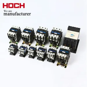 HOCH CJX2 LC1220V 380V 12V 24V 36V 110V 1 2 3 4 Fase Relai Overload Listrik Mini Tipe Ac Kontaktor