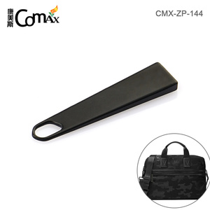 Negro mate metal fuerte slider bolsa tiradores de cremallera - Product Image 3