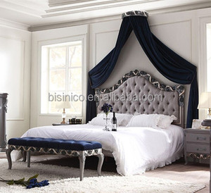 Table à manger Queen Anne avec chaises, design floral, meubles <span class=keywords><strong>de</strong></span> salle à manger en bois sculpté <span class=keywords><strong>de</strong></span> luxe - Product Image 5