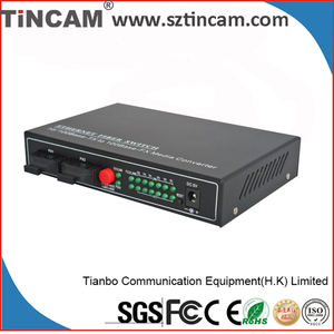 2 de fibra de 6 RJ45 conmutador Ethernet de fibra óptica de red óptica - Product Image 3