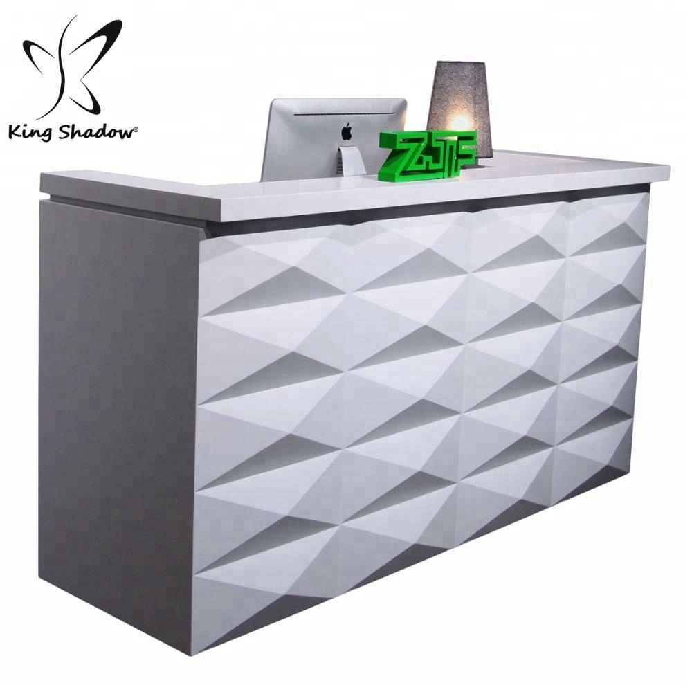 Роскошная мраморная офисная мебель King shadow для ресепшн, распродажа