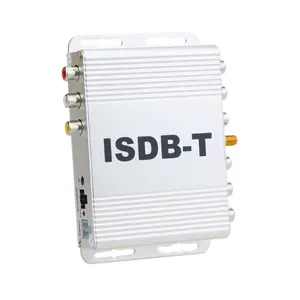 Receptor de televisão digital isdb t, carro móvel, ISDB-T, caixa de tv digital one seg com controle remoto para brasil, peru, argentina, chile, américa do sul