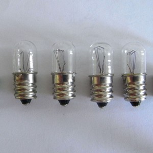<strong>E12</strong> T13x33 Tubular Tungsten Lamp 18V Instrument Indicator <strong>Bulb</strong> - Product Image 4