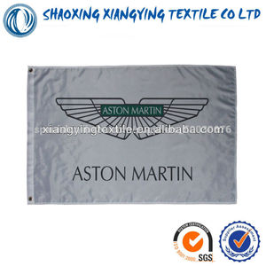 de promoción de poliéster de advertir al aire libre con flages aston martin logo para <span class=keywords><strong>la</strong></span> decoración - Product Image 1