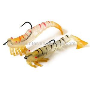 Señuelo <span class=keywords><strong>de</strong></span> pesca TPR <span class=keywords><strong>de</strong></span> 90mm/6g, <span class=keywords><strong>gambas</strong></span> suaves - Product Image 4
