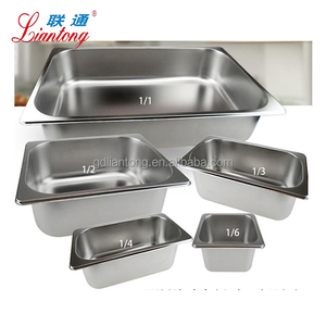Gn Pan Proveedores 1/6 10 cm de acero inoxidable LFGB certificación Anti Jam Gn Pan helado de alimentos contenedor - Product Image 4