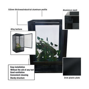 Schwarze Farbe L Größe Hot Selling Günstige Preis Reptilien und Pet Cage <span class=keywords><strong>Terrarium</strong></span> für Eidechse - Product Image 3