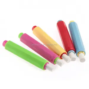 Chalk Holder Plastic Case Cover-Adjustable ChalkためSchool Office