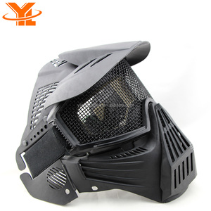 Etiqueta del tiro <span class=keywords><strong>al</strong></span> arco juego protect Mask, facial negro máscara de <span class=keywords><strong>paintball</strong></span> - Product Image 2