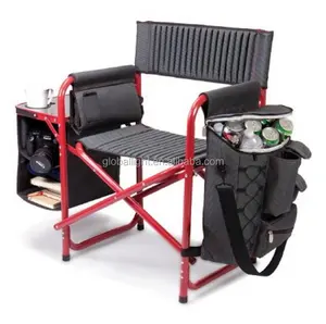 野餐时间融合折叠便携式背包椅子桌子冷却器海滩，公园，露台