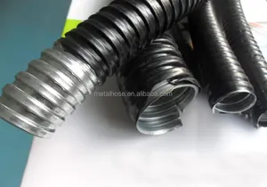 PVC/PE recubierto conducto flexible de acero inoxidable manguera de cable/alambre de protección