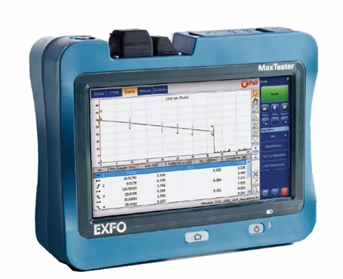 EXFO OTDR MAX Tester 710 OTDR 기계