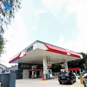 Best preis stahl struktur raum rahmen gas füllen station, gas station ausrüstung für verkauf