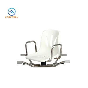 Thép Không Gỉ Xoay Bồn Tắm Ghế Vòi Hoa Sen Ghế Với Big Seat