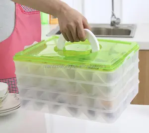 Boulettes Bac À Légumes boîte de rangement Réfrigérateur bac à légumes pour boulettes Cuisine boîte de rangement alimentaire <span class=keywords><strong>conteneur</strong></span> - Product Image 1