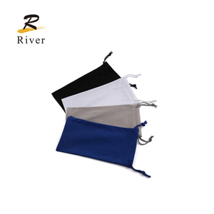 Großhandel Mikro faser Stoff Kordel zug Brillen etui Brillen beutel Brillen verpackungs tasche - Product Image 1