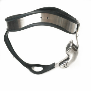 Schwarzer Kaiser neuer CCB männlicher Keuschheit gürtel Edelstahl <span class=keywords><strong>Anal</strong></span> <span class=keywords><strong>Plug</strong></span> mit Stuhlloch Keuschheit gürtel - Product Image 3