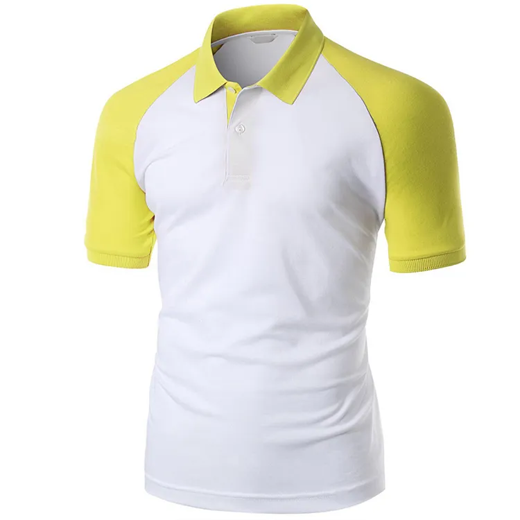 Supply Sports Men Raglan Sleeve Polo T-shirt