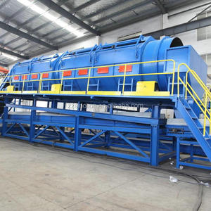 Ligne de recyclage des déchets urbains en Chine, prix du trommel de recyclage des déchets - Product Image 3