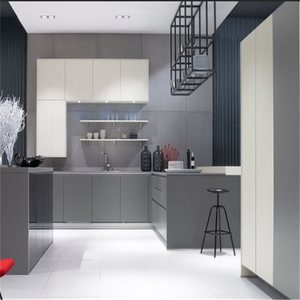 ไมอามี่จีนห้องครัว Roon เฟอร์นิเจอร์โมเดิร์น MDF PR-0008 CN;GUA <span class=keywords><strong>PRIMA</strong></span> ตู้ครัวโลหะขาย/ตู้ครัวที่มีประตูกระจก - Product Image 3