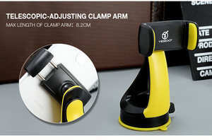 Soporte <span class=keywords><strong>de</strong></span> Silicona Duradero C1, Soporte Universal para Teléfono Móvil con Rotación <span class=keywords><strong>de</strong></span> 360 Grados para Coche y Hogar - Product Image 3