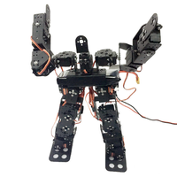 Bio-Robot 17 DOF 17 Degrés Liberté 17 Métal Humanoïde Bipède pour Plate-Forme de Test Expérimental DIY Robot Accessoires