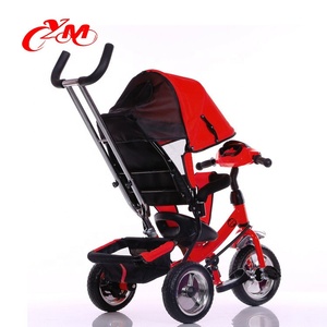 Modelos de Triciclo para Niños con Remolque para el Mercado de Alemania y Polonia / Triciclo Multifuncional para Bebés 4 en 1 / Triciclo para Bebés con Rueda Grande - Product Image 3
